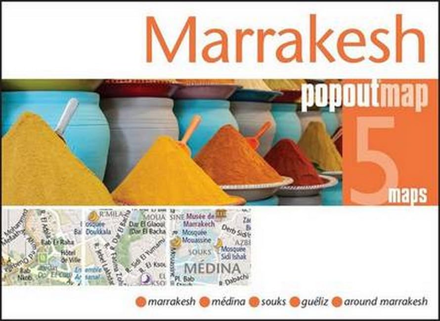 Marrakesh PopOut Map