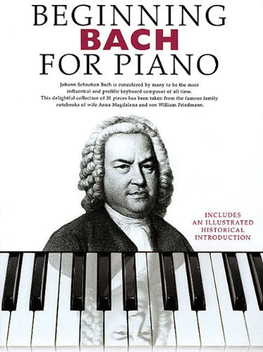 Beginning Bach For Piano 1