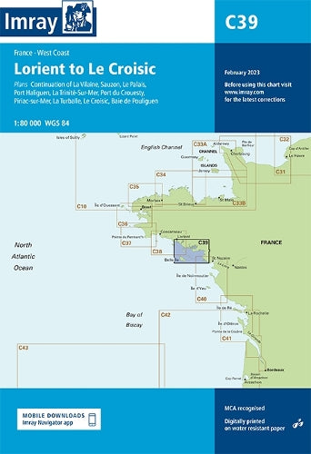 Imray Chart C39