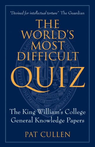 The World's Most Difficult Quiz