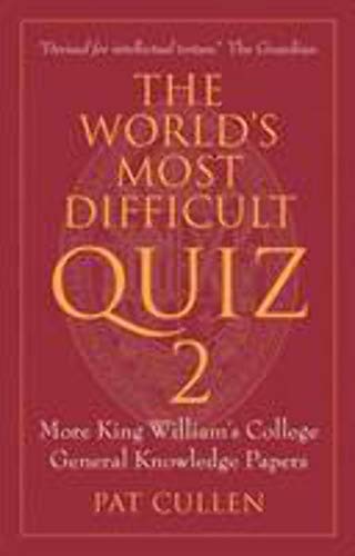 The World's Most Difficult Quiz 2