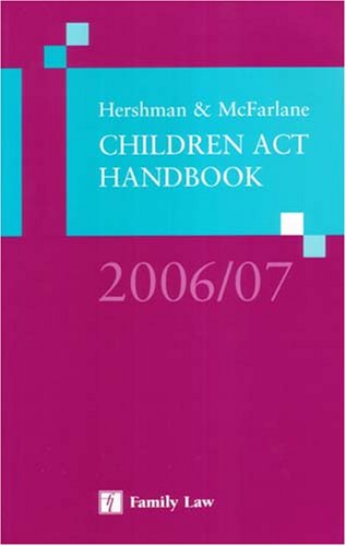 Hershman and McFarlane Children Act Handbook