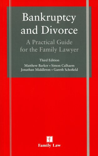 Bankruptcy and Divorce