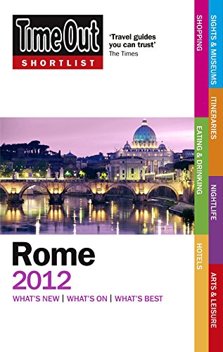 Time Out Shortlist Rome 6th edition