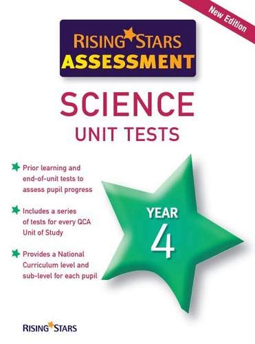 Rising Stars Assessment Science Unit Tests Year 4