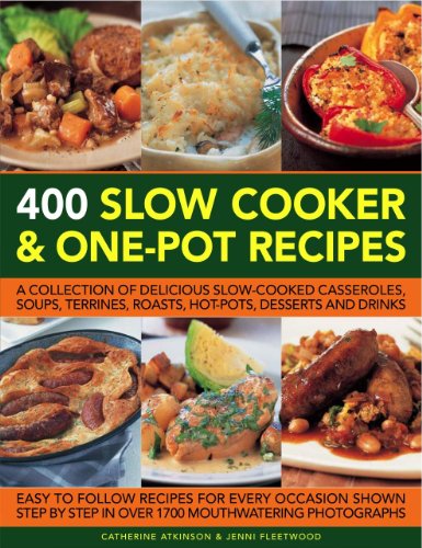 400 Slow Cooker and One-Pot Recipes