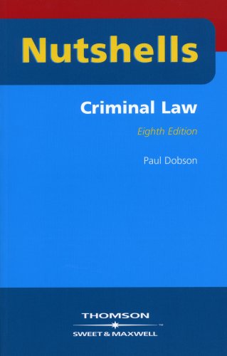 Nutshells Criminal Law