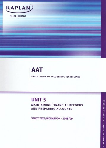 Maintaining Financial Records and Preparing Accounts