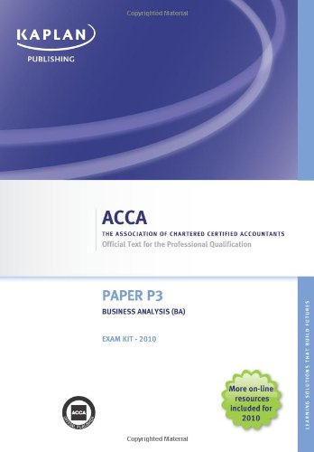 P3 Business Analysis BA - Exam Kit