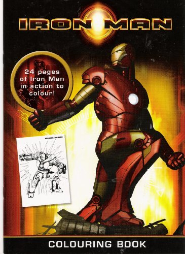 Iron Man Colouring Book