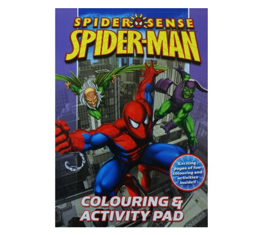 Spider Sense Spiderman Colouring & Activity Pad