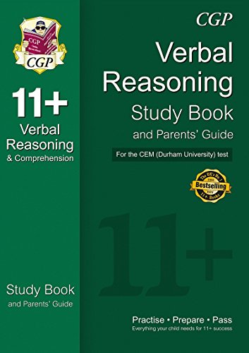 11+ Verbal Reasoning Study Book and Parents' Guide for the CEM Test
