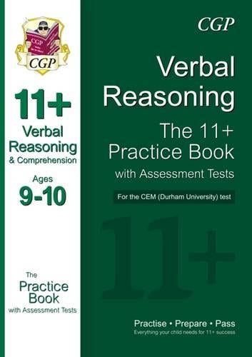 11+ Verbal Reasoning Practice Book with Assessment Tests (Ages 9-10) for the CEM Test