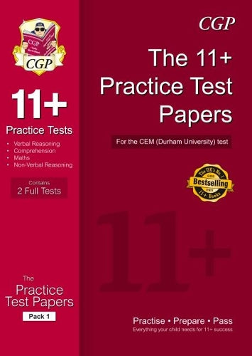 11+ Practice Papers for the CEM Test - Pack 1