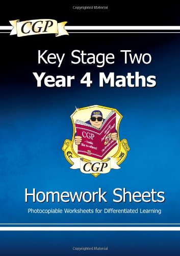 KS2 Maths Homework Sheets - Year 4