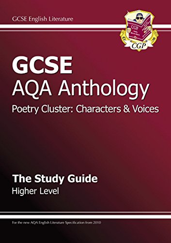 GCSE AQA Anthology Poetry Study Guide (Characters & Voices) Higher (A*-G course)