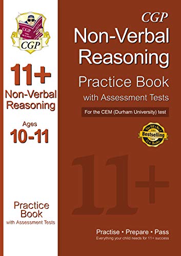 11+ Non-Verbal Reasoning Practice Book with Assessment Tests (Ages 10-11) for the CEM Test