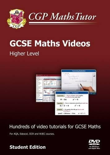 MathsTutor: GCSE Maths Tutorials, Higher Level - DVD-ROM for PC/Mac