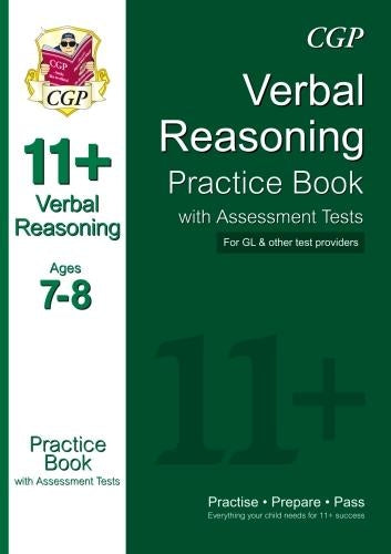 11+ Verbal Reasoning Practice Book with Assessment Tests Ages 7-8 (for GL & Other Test Providers)