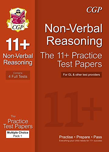 11+ Non-Verbal Reasoning Practice Papers: Multiple Choice - Pack 1 (GL & Other Test Providers)