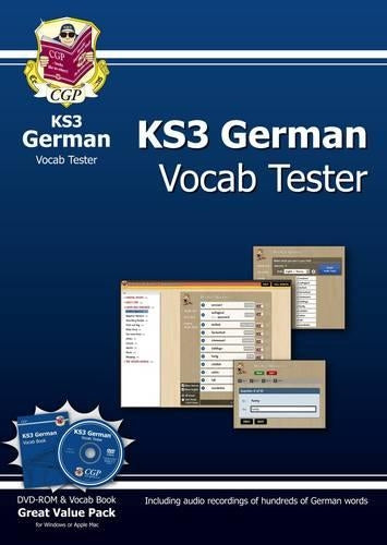 KS3 German Interactive Vocab Tester - DVD-ROM and Vocab Book
