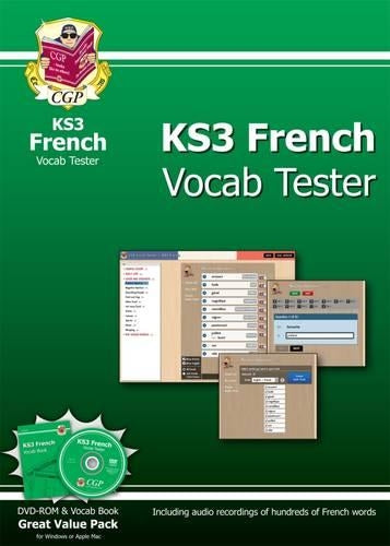 KS3 French Interactive Vocab Tester - DVD-ROM and Vocab Book