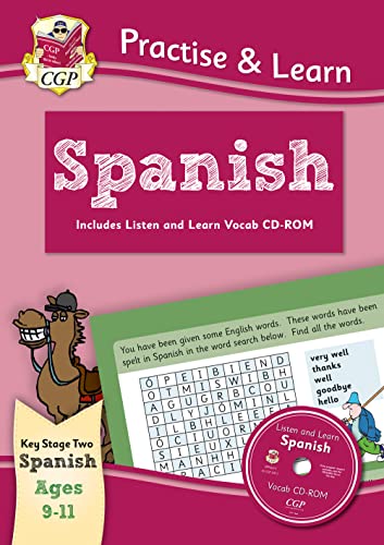 Practise & Learn: Spanish for Ages 9-11 - with vocab CD-ROM