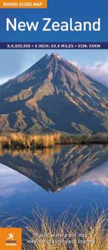 Rough Guide Map New Zealand