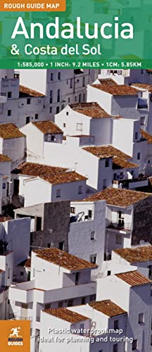 Rough Guide Map Andalucia & the Costa Del Sol