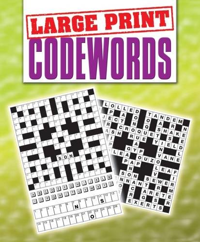 Large Print Codewords