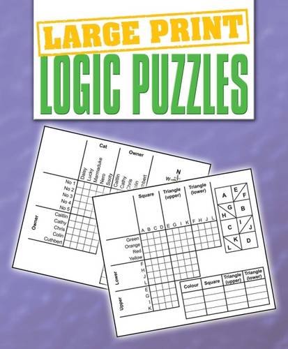 Large Print Logic Puzzles