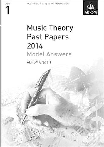 Music Theory Past Papers 2014 Model Answers, ABRSM Grade 1