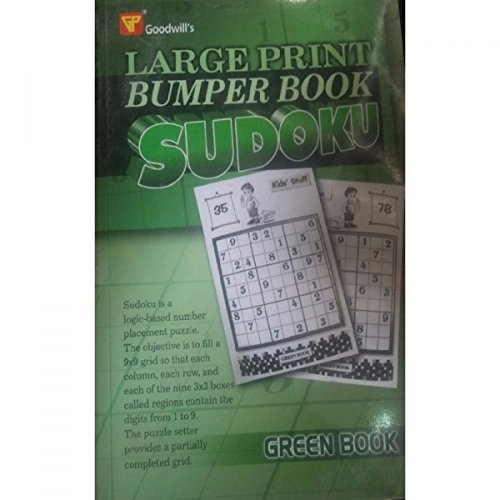 Bumper Book of Sudoku - Large Print