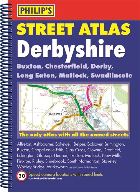 Philip's Street Atlas Derbyshire