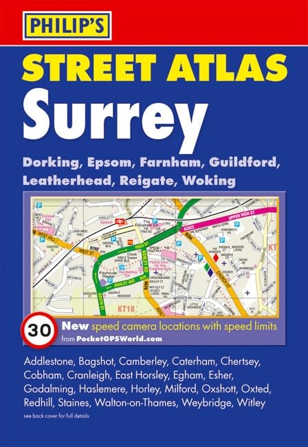 Philip's Street Atlas Surrey