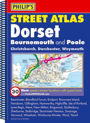 Philip's Street Atlas Dorset, Bournemouth and Poole