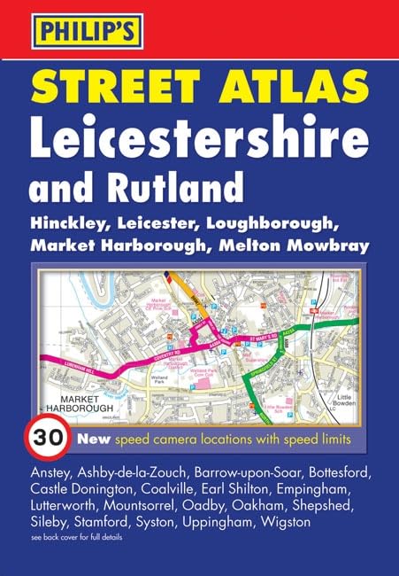 Philip's Street Atlas Leicestershire and Rutland