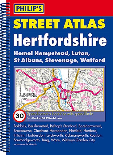 Philip's Street Atlas Hertfordshire