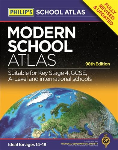 Philip's Modern School Atlas: 98th Edition