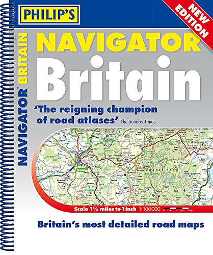 Philip's Navigator Britain Spiral Bound
