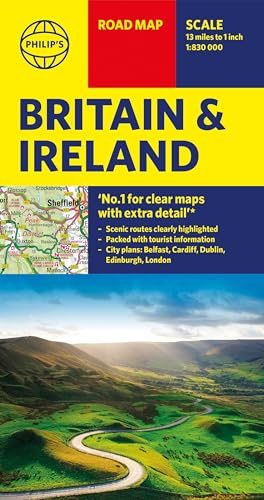 Philip's Britain and Ireland Road Map