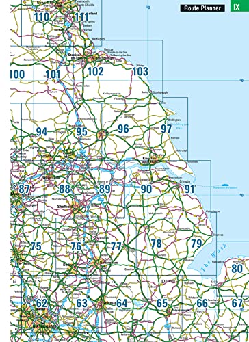 2023 Philip's Big Easy to Read Road Atlas Britain