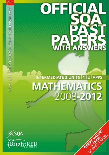 Maths Units 1, 2 Applications Intermediate 2 SQA Past Papers