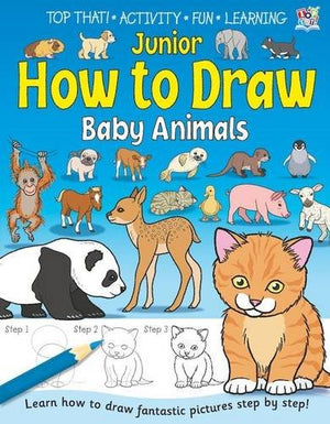 Junior How to Draw Baby Animals