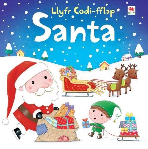 Llyfr Codi Fflap: Santa