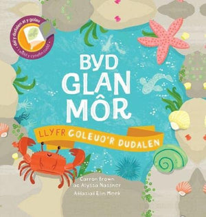 Llyfrau Goleuo'r Dudalen: Byd Glan Mor