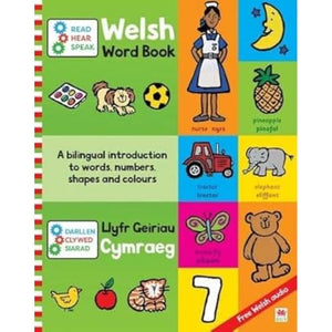 Darllen, Clywed, Siarad: Llyfr Geiriau Cymraeg / Read, Hear, Speak: Welsh Word Book 
