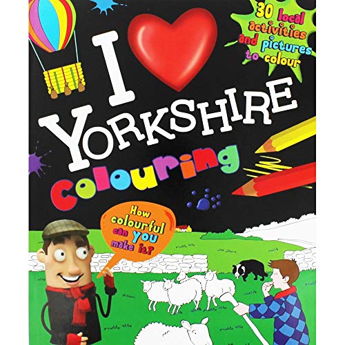 I Love Yorkshire Colouring