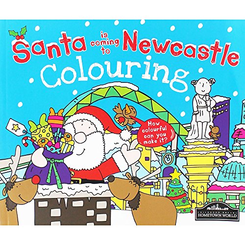 Santa is Coming to Newcastle Colouring