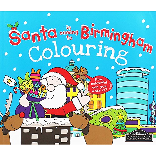 Santa is Coming to Birmingham Colouring